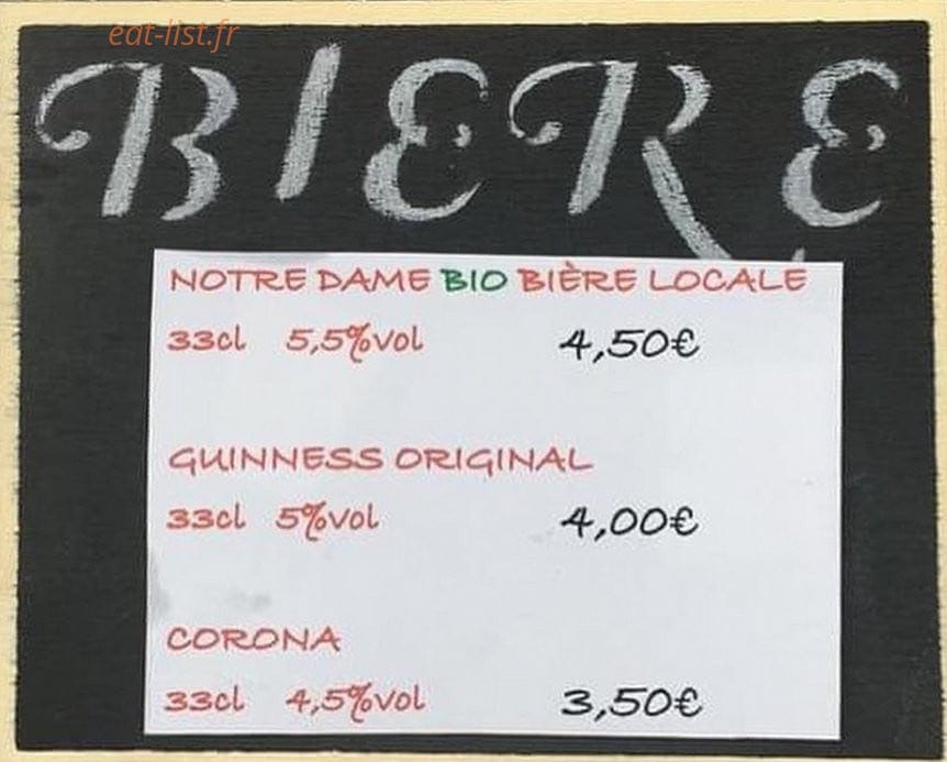 Le Bateau Fish'n Chips — carte page 2