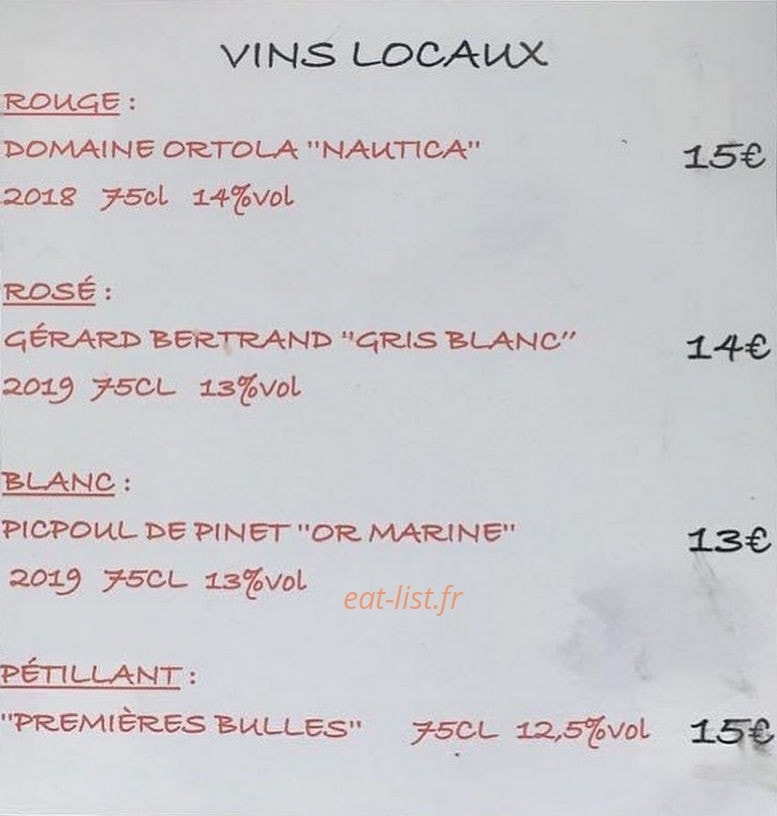 Le Bateau Fish'n Chips — carte page 3