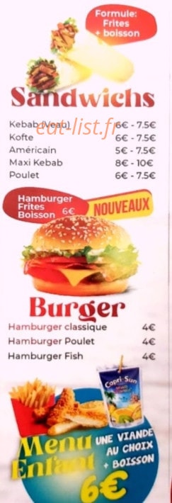 Le Bosphore — carte page 2