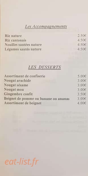 Le Dragon D'or — carte page 3