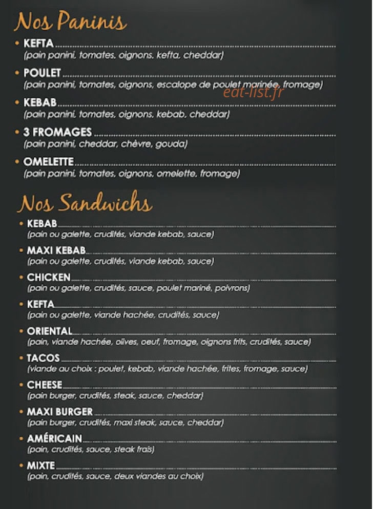 Le Seven 7 — carte page 2