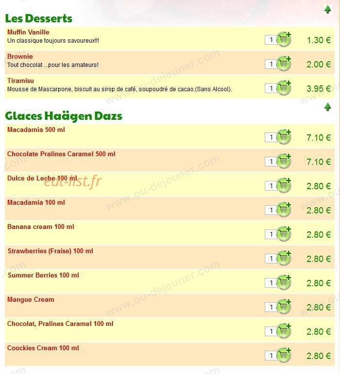 Pizza Pizza — carte page 8