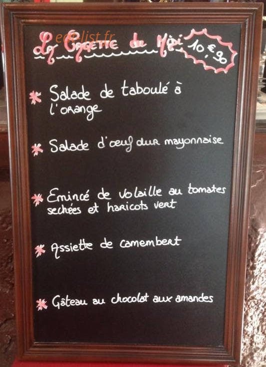 café du midi — carte page 2
