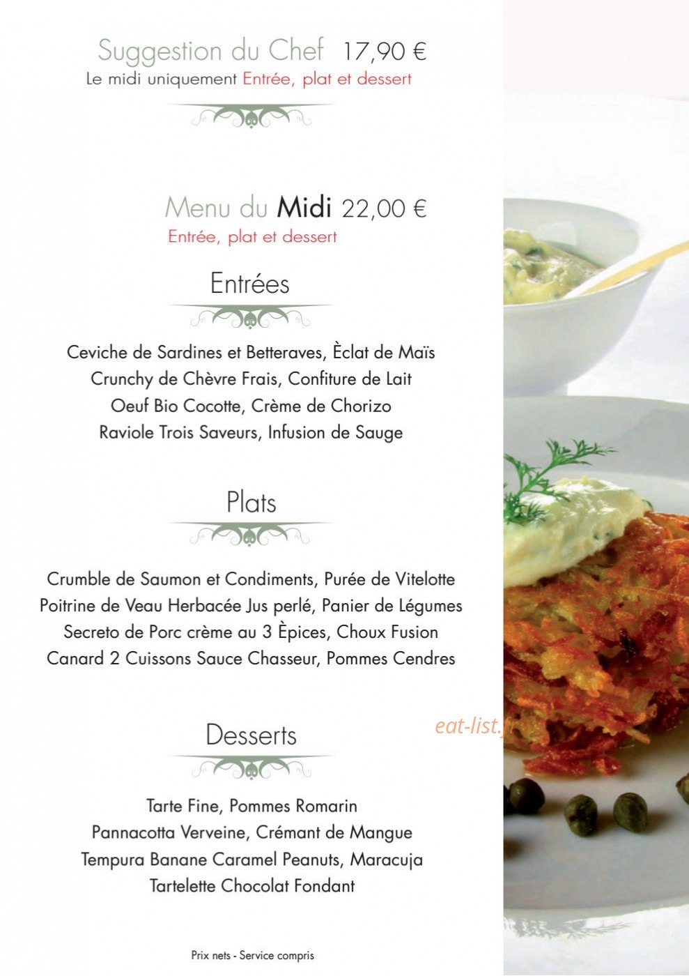 La Bastide Cabezac — carte page 1