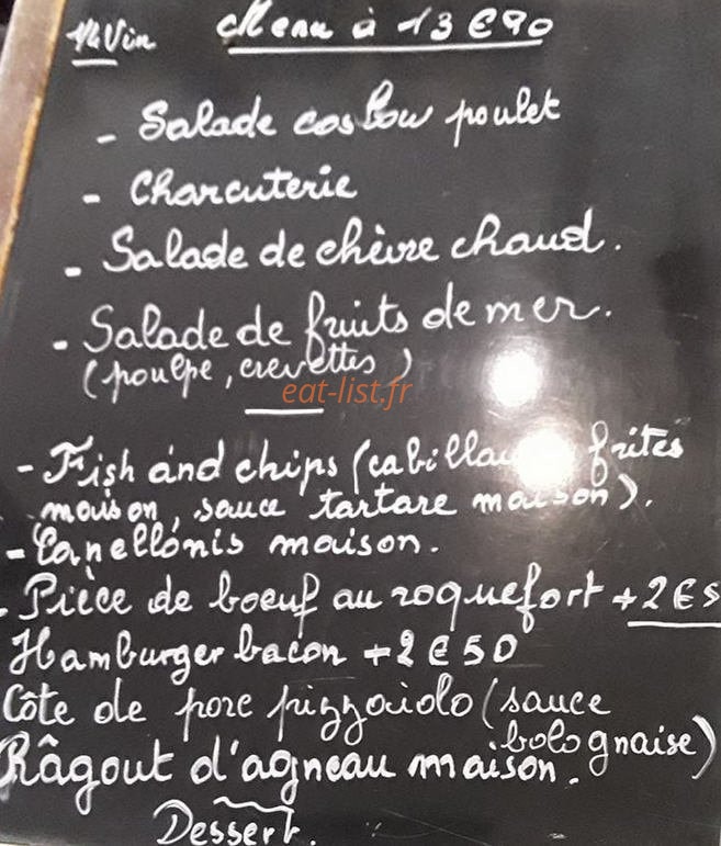 Les trois cochons — carte page 1