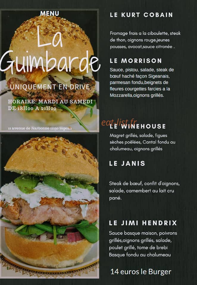 La Guimbarde — carte page 1