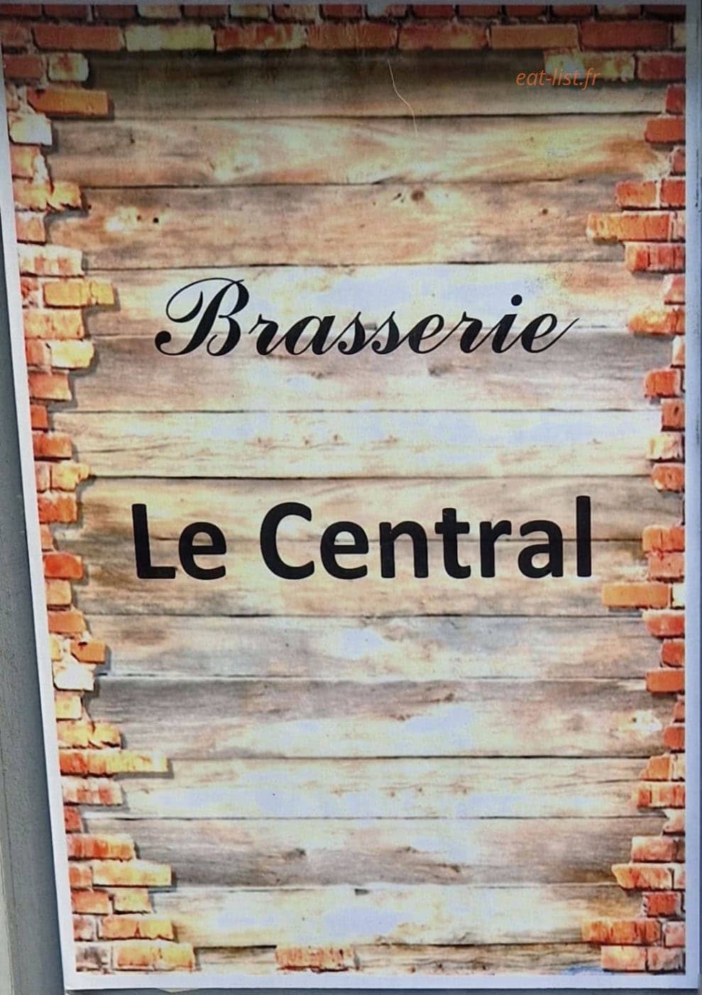 Le Central — carte page 1