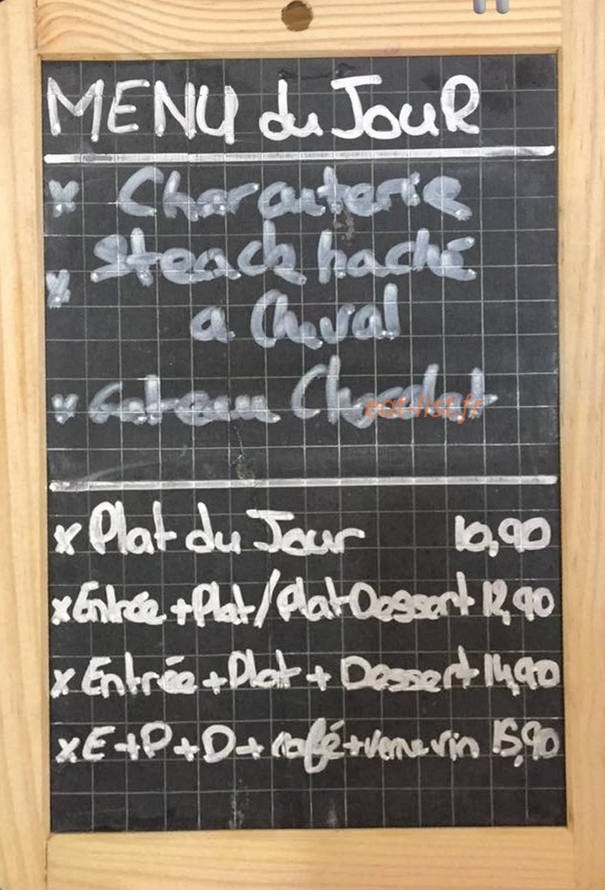La guinguette du Madres — carte page 1
