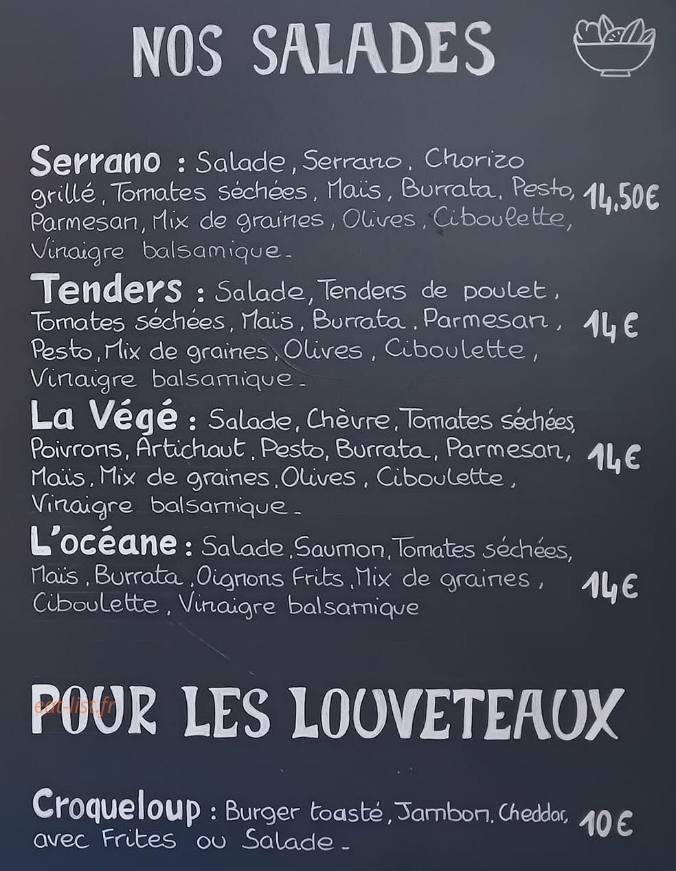 Faim de loup — carte page 4