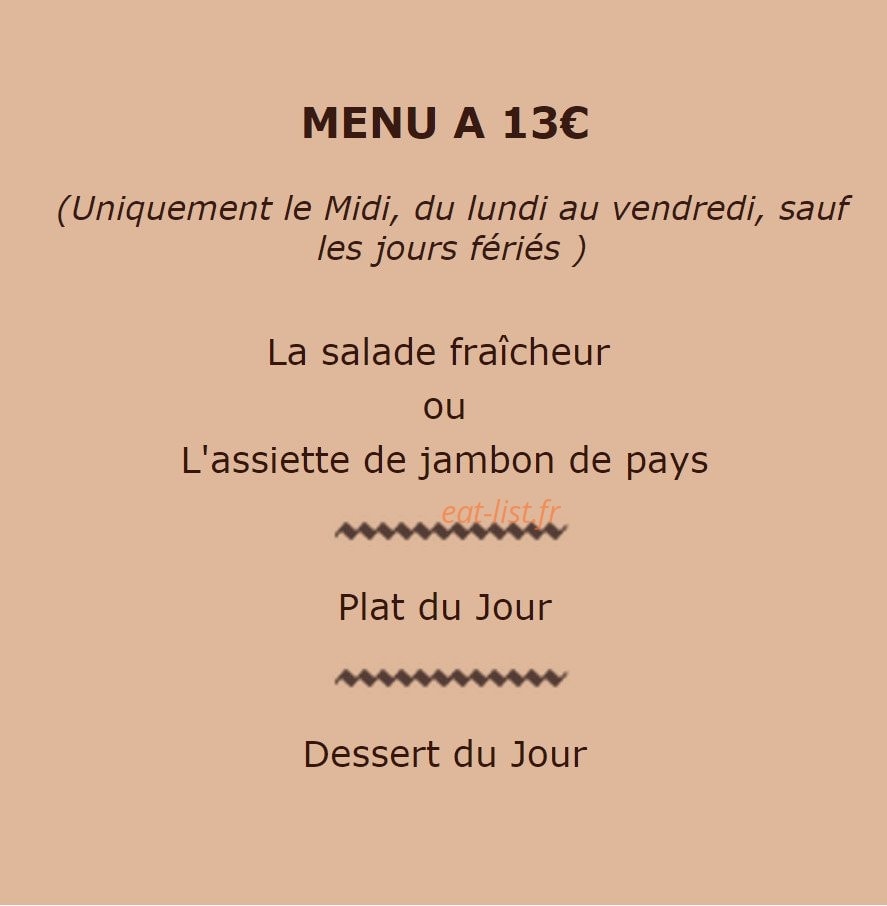 Les Deux Acacias — carte page 4
