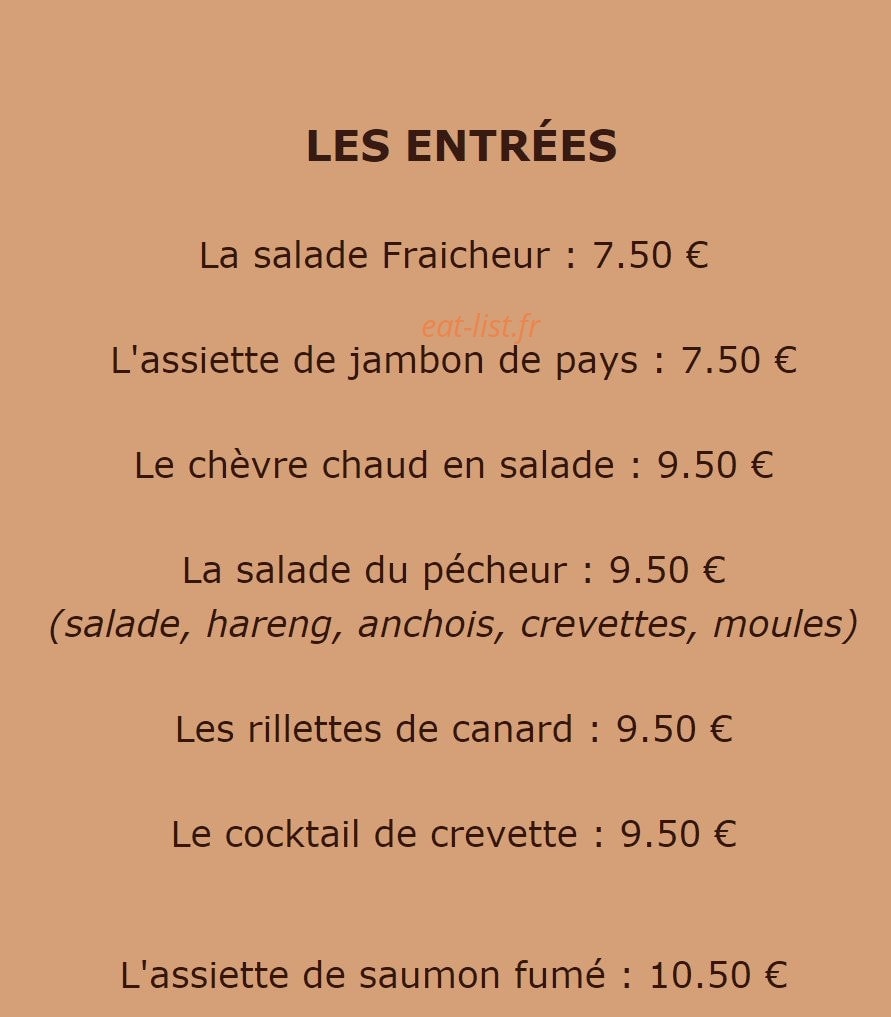 Les Deux Acacias — carte page 1