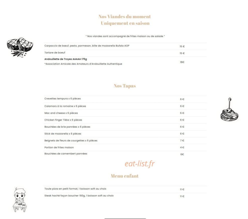 L'Escale — carte page 6