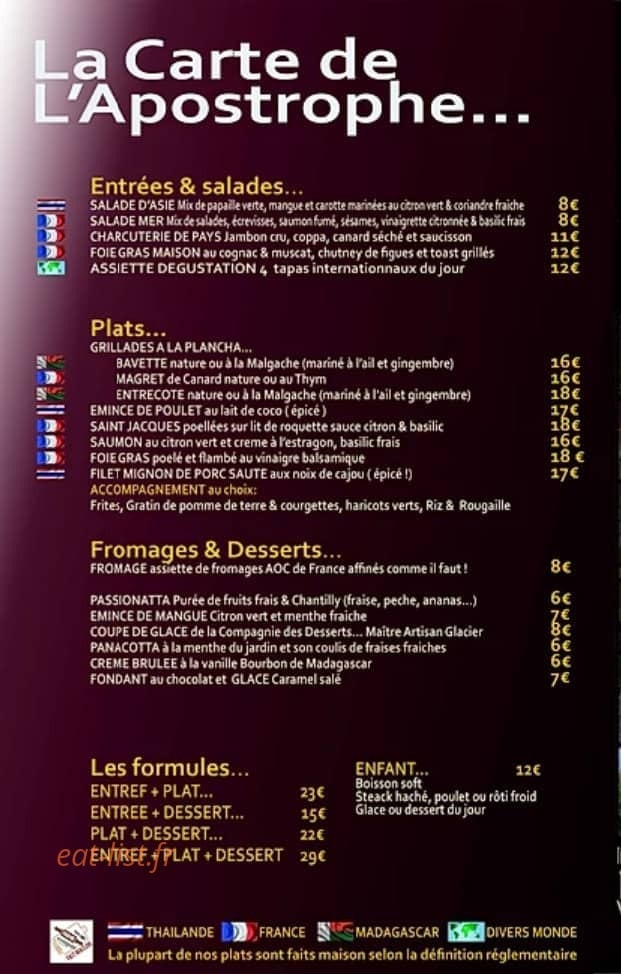 L'Apostrophe — carte page 5