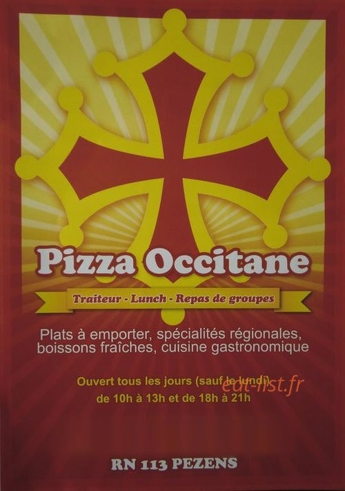 Pizza oc — carte page 1