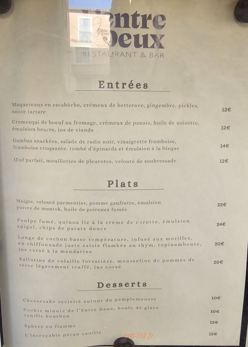 L'entre deux — carte page 3