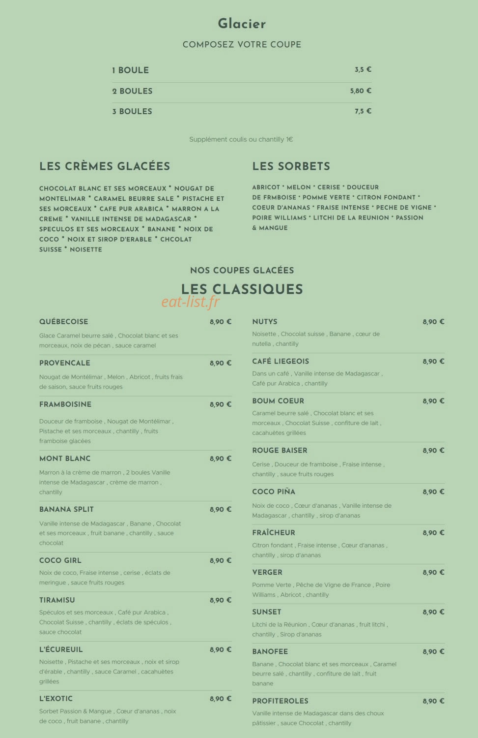 L'art des mets By côté jardin — carte page 7