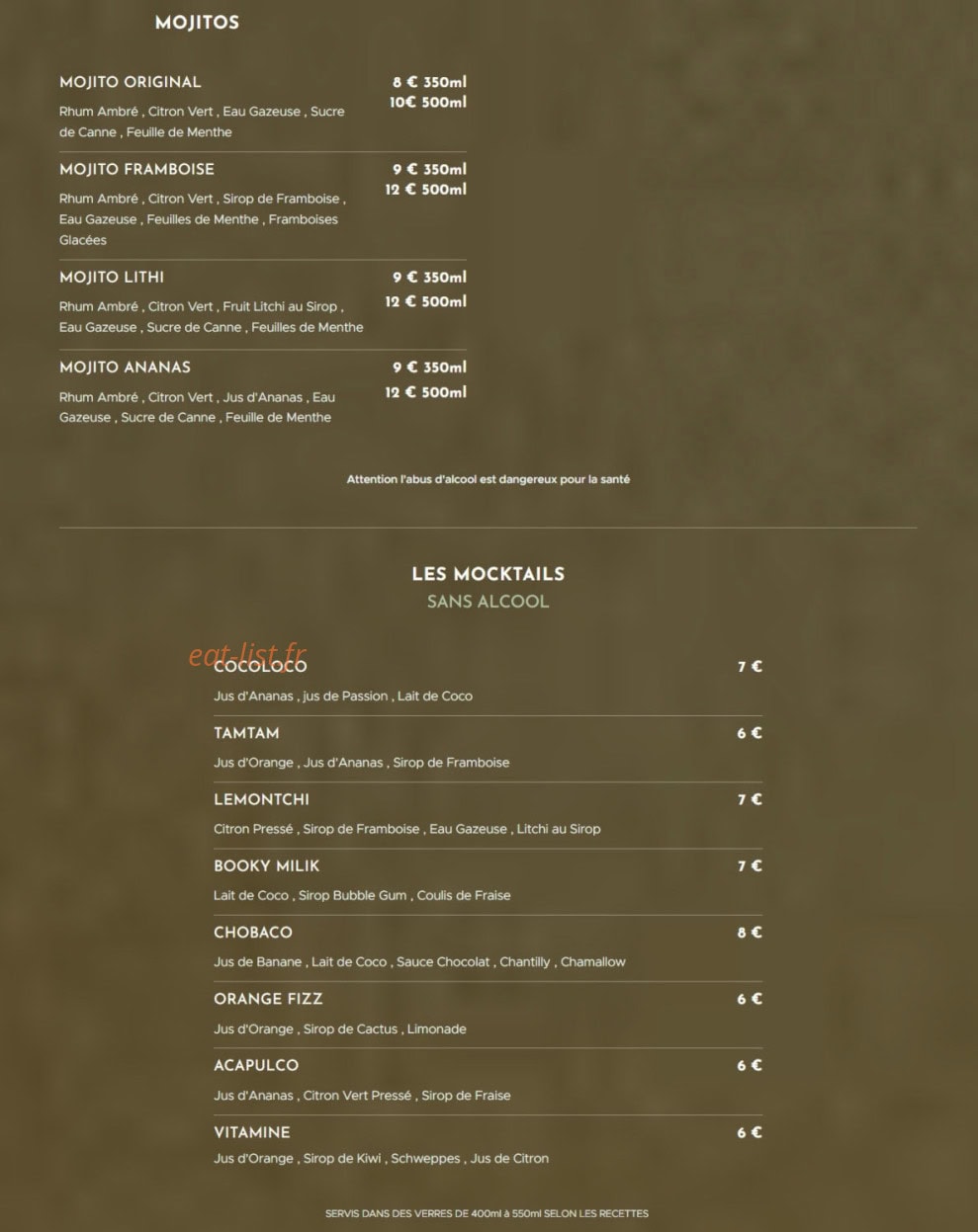 L'art des mets By côté jardin — carte page 4