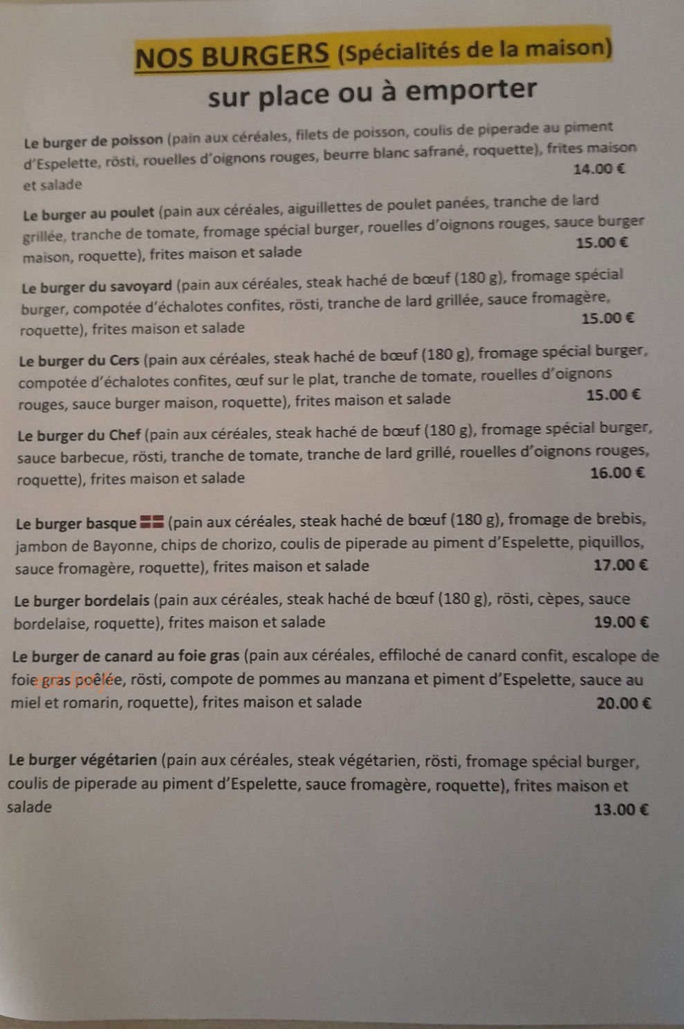 Le Cers — carte page 1