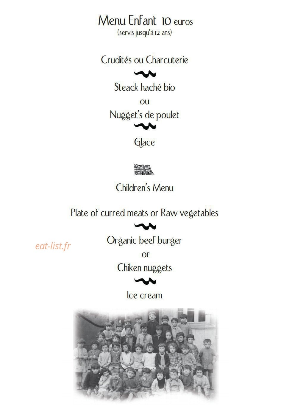 Les Calicots — carte page 5