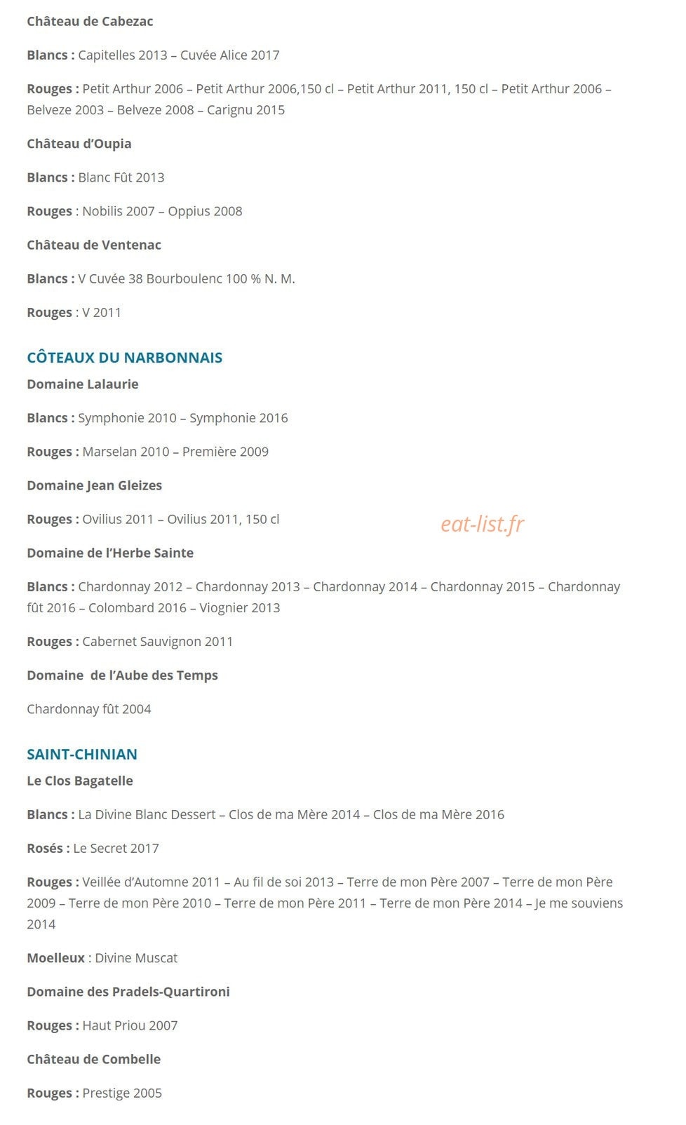 En catimini — carte page 8