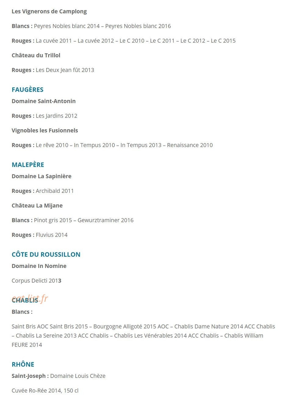 En catimini — carte page 6
