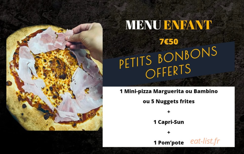 Pizza Ferralaise — carte page 3