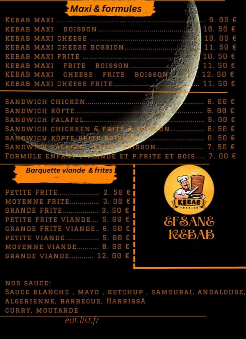 Efsane Kebab — carte page 2