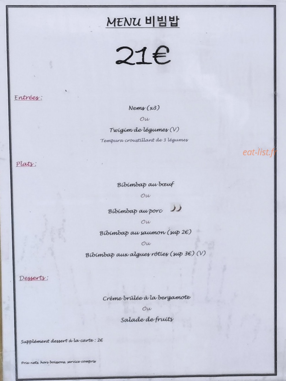 Kimch'i — carte page 3