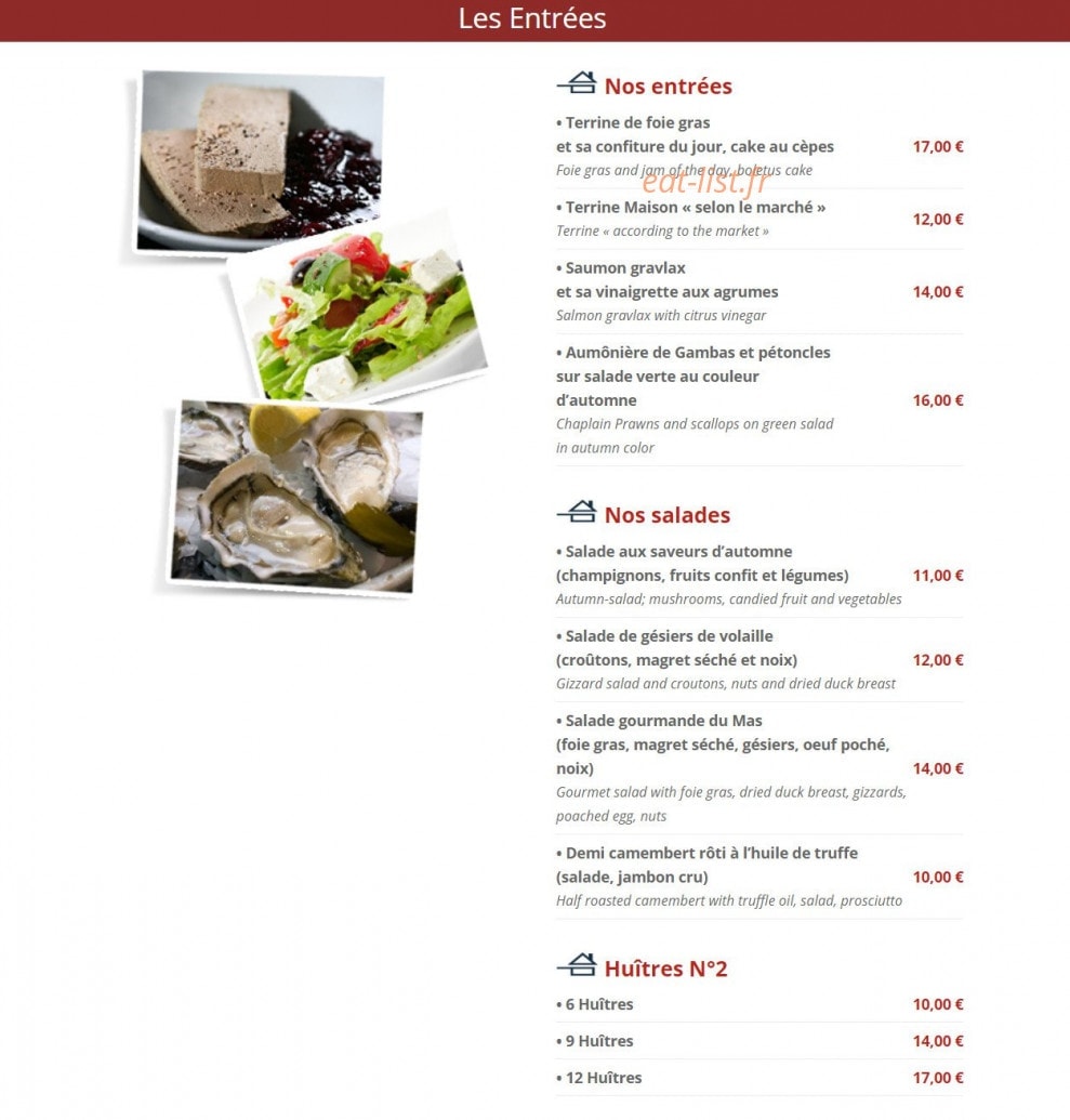 Mas de gaujac — carte page 2