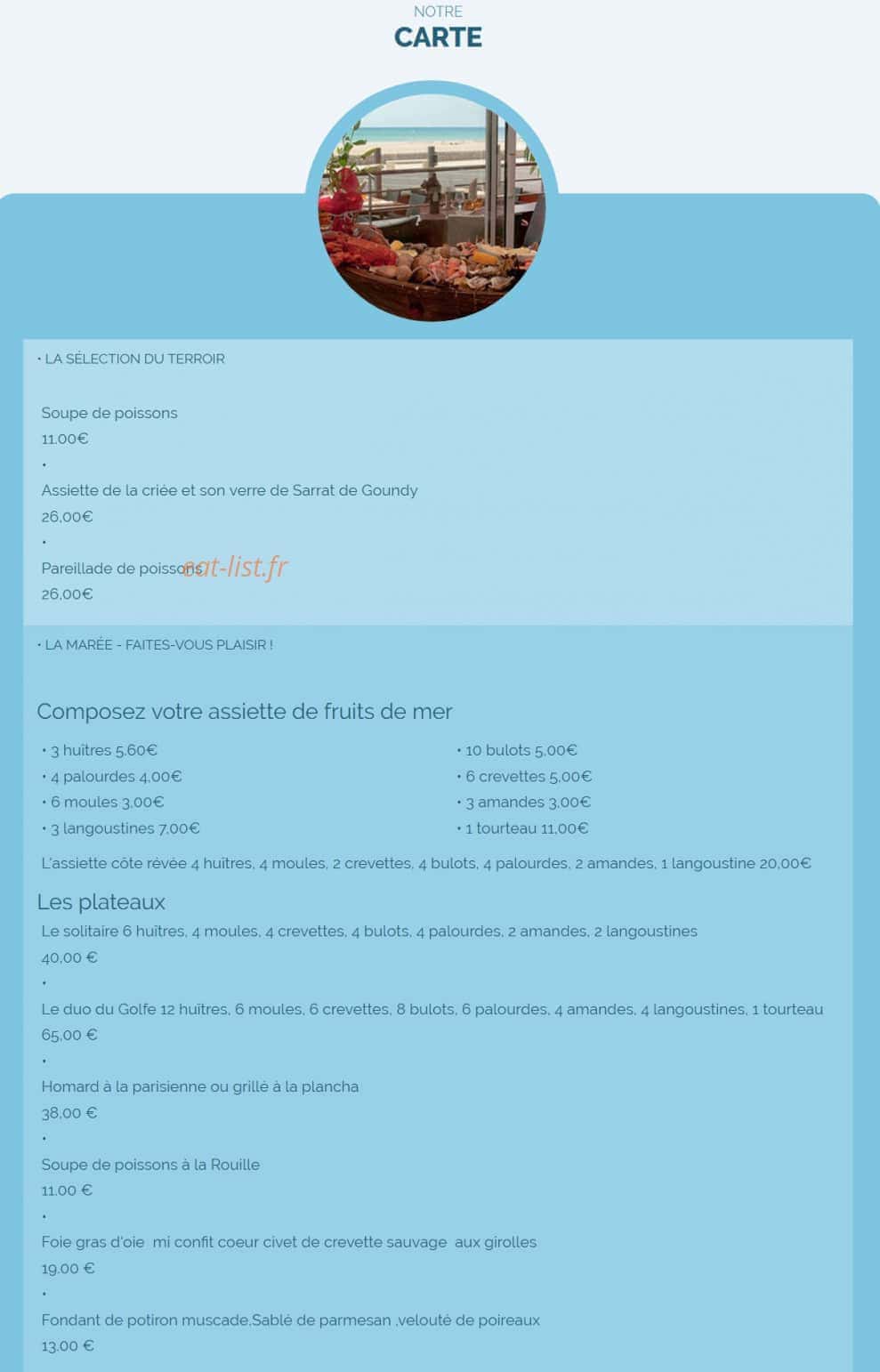 Hôtel Mediterranée — carte page 3