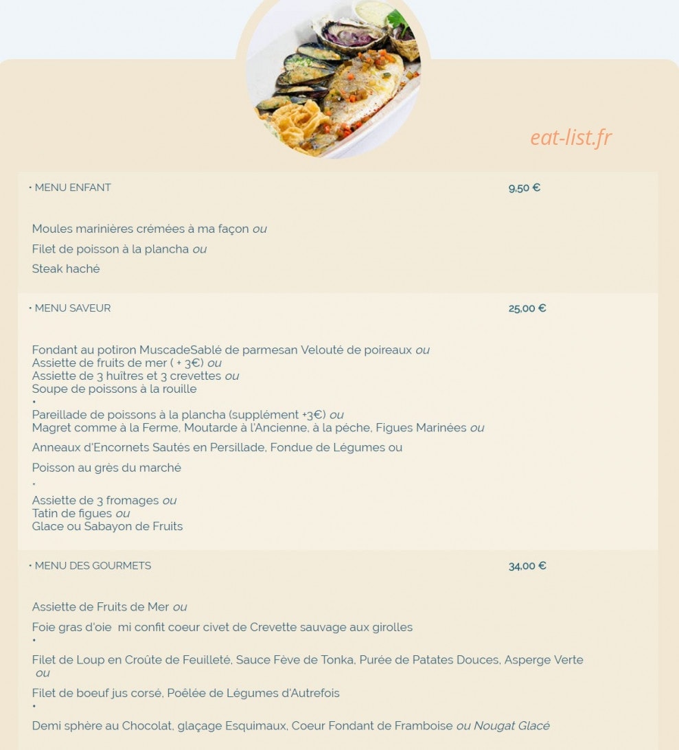 Hôtel Mediterranée — carte page 1