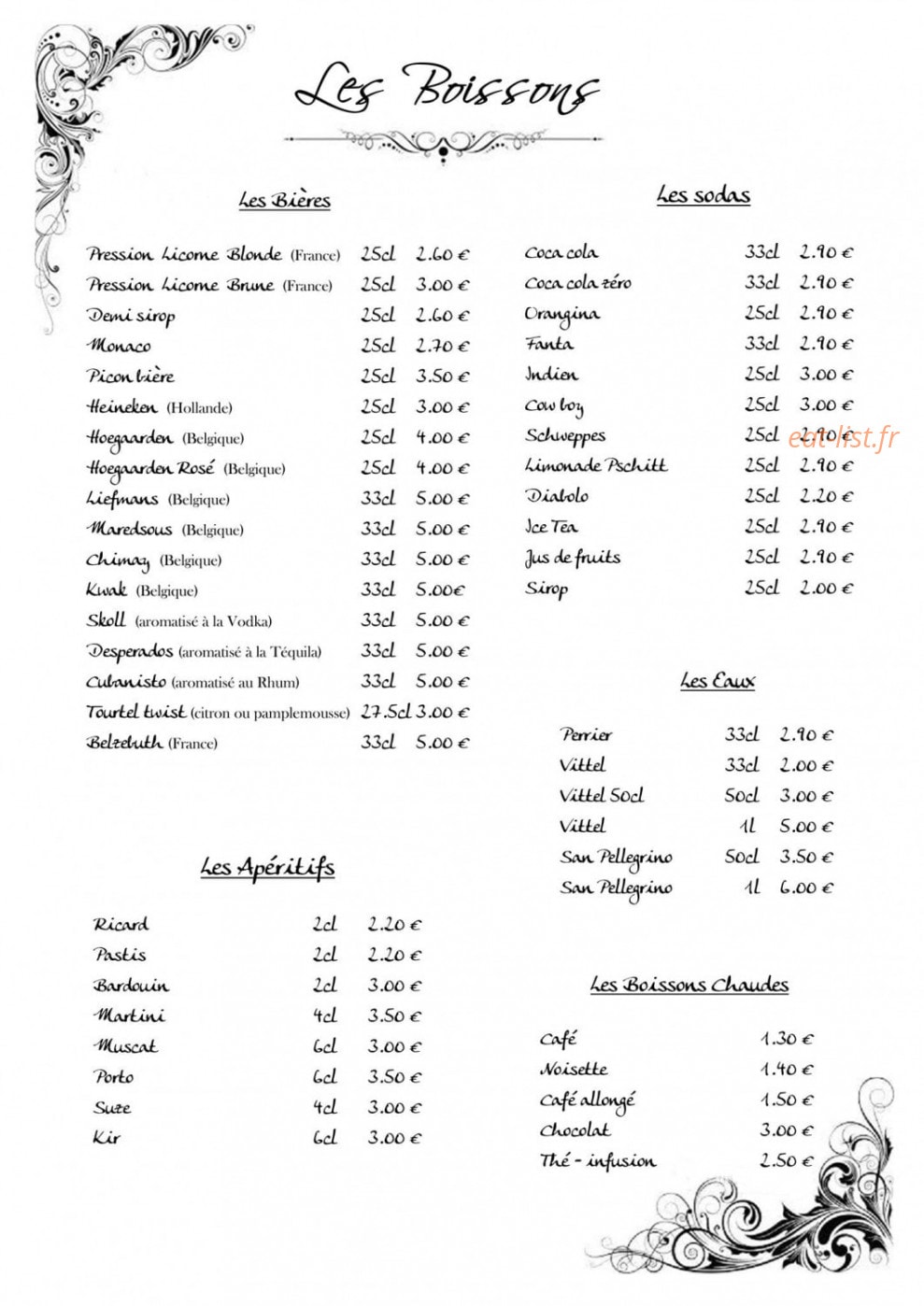L'Adresse — carte page 3