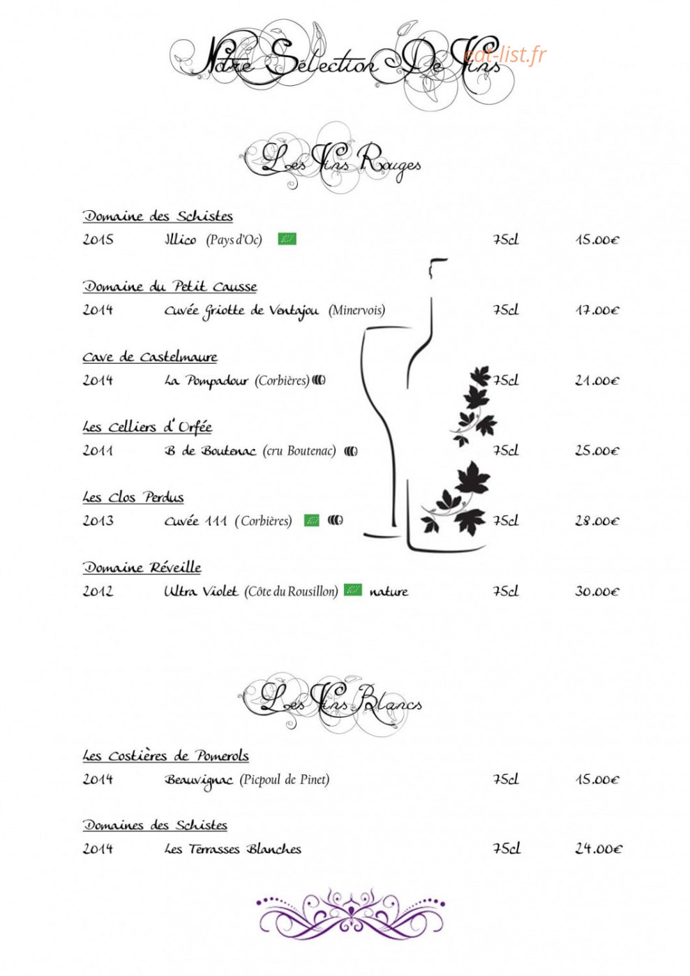L'Adresse — carte page 7
