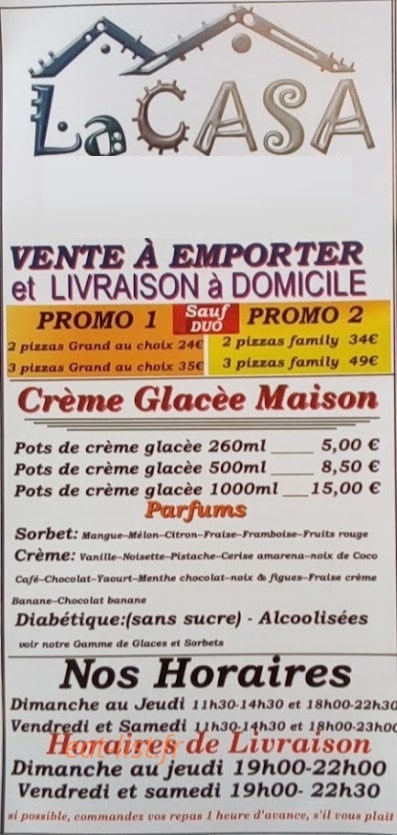 La Casa — carte page 6