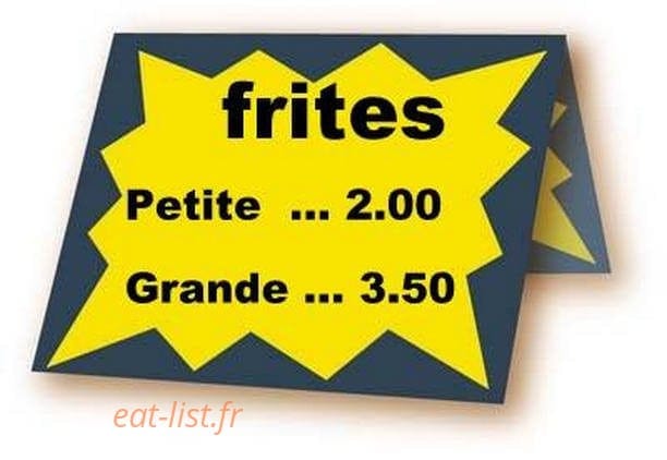 La Fringale — carte page 2