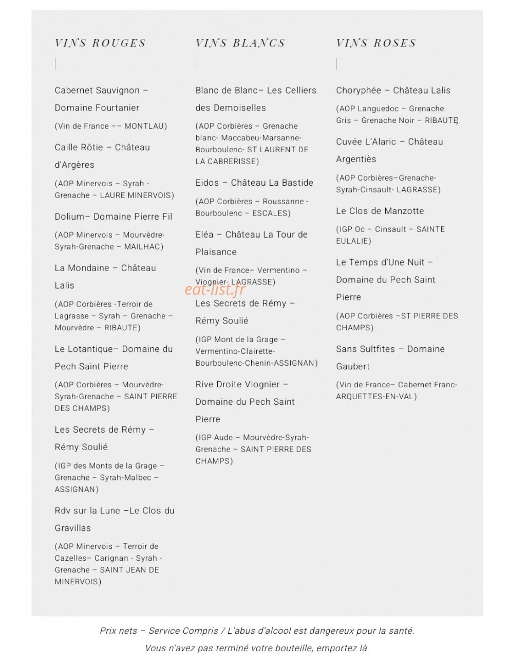 Le Bastion — carte page 5
