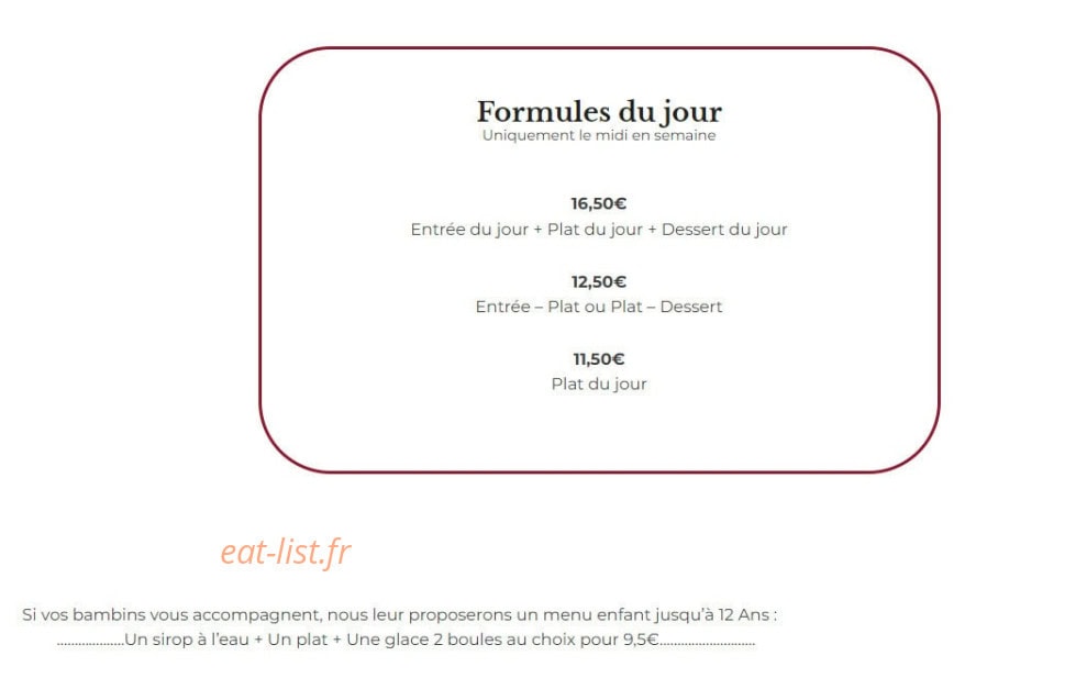 Vins De Dagne — carte page 1