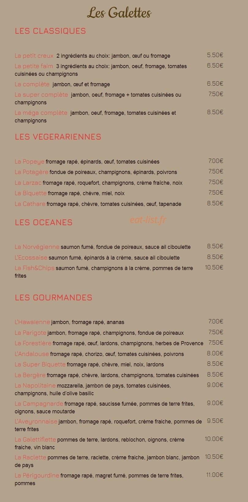 L'Atelier — carte page 2