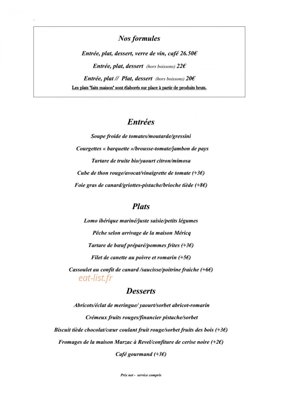 Tantine et Tonton — carte page 1