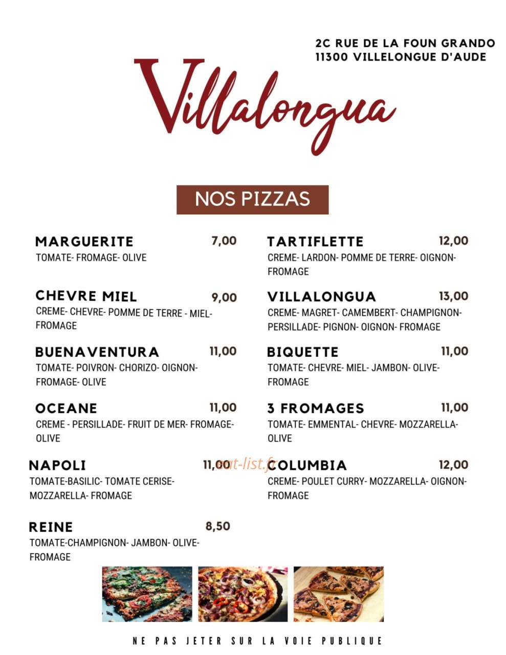 Villalongua — carte page 1