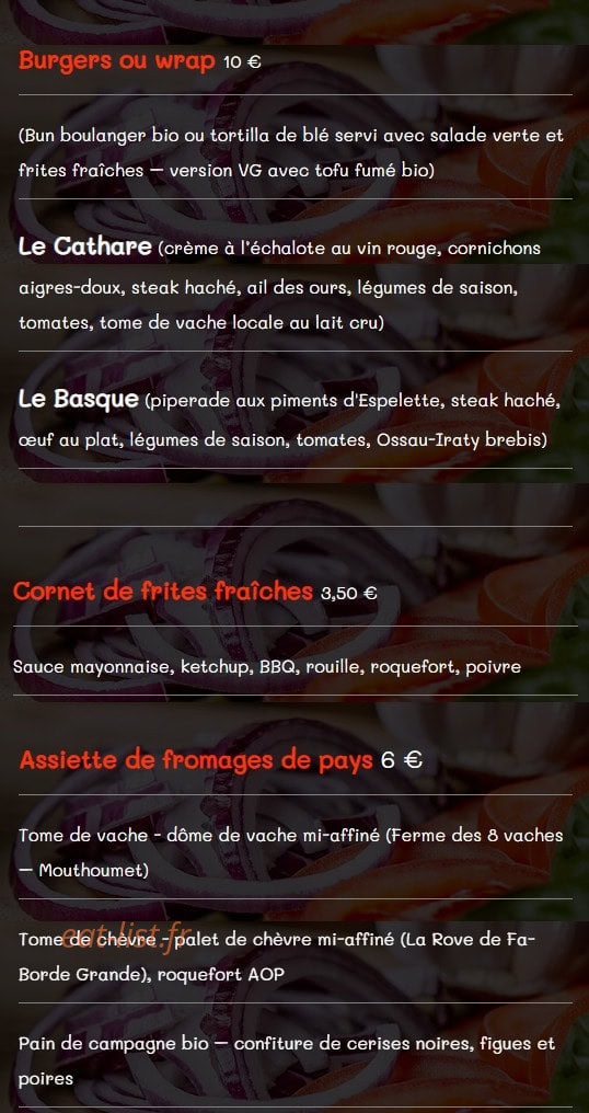 Le Nidtable — carte page 3