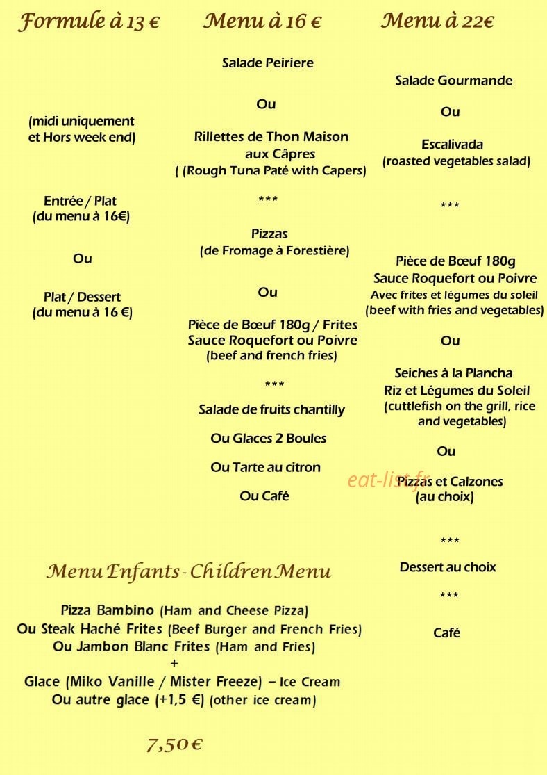 Domaine la Peiriere — carte page 3