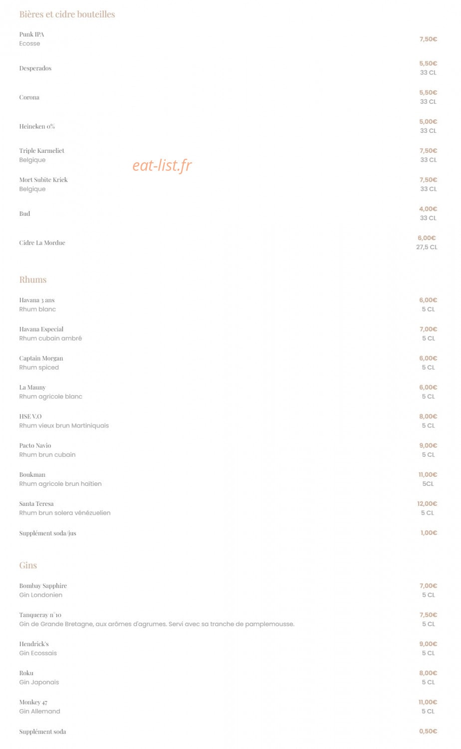 Le VB — carte page 5