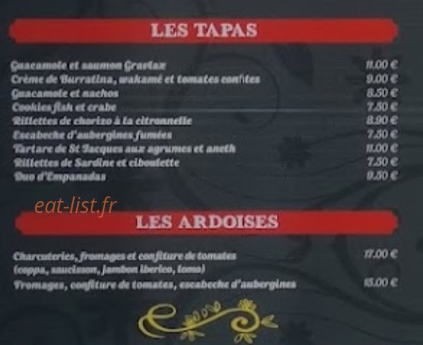 Bistro Breizh Latino — carte page 2