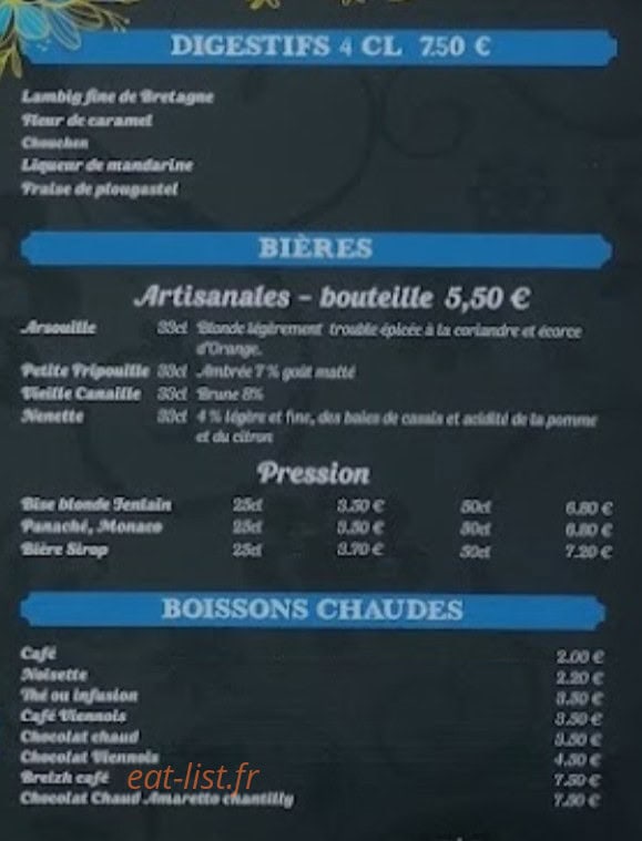Bistro Breizh Latino — carte page 7