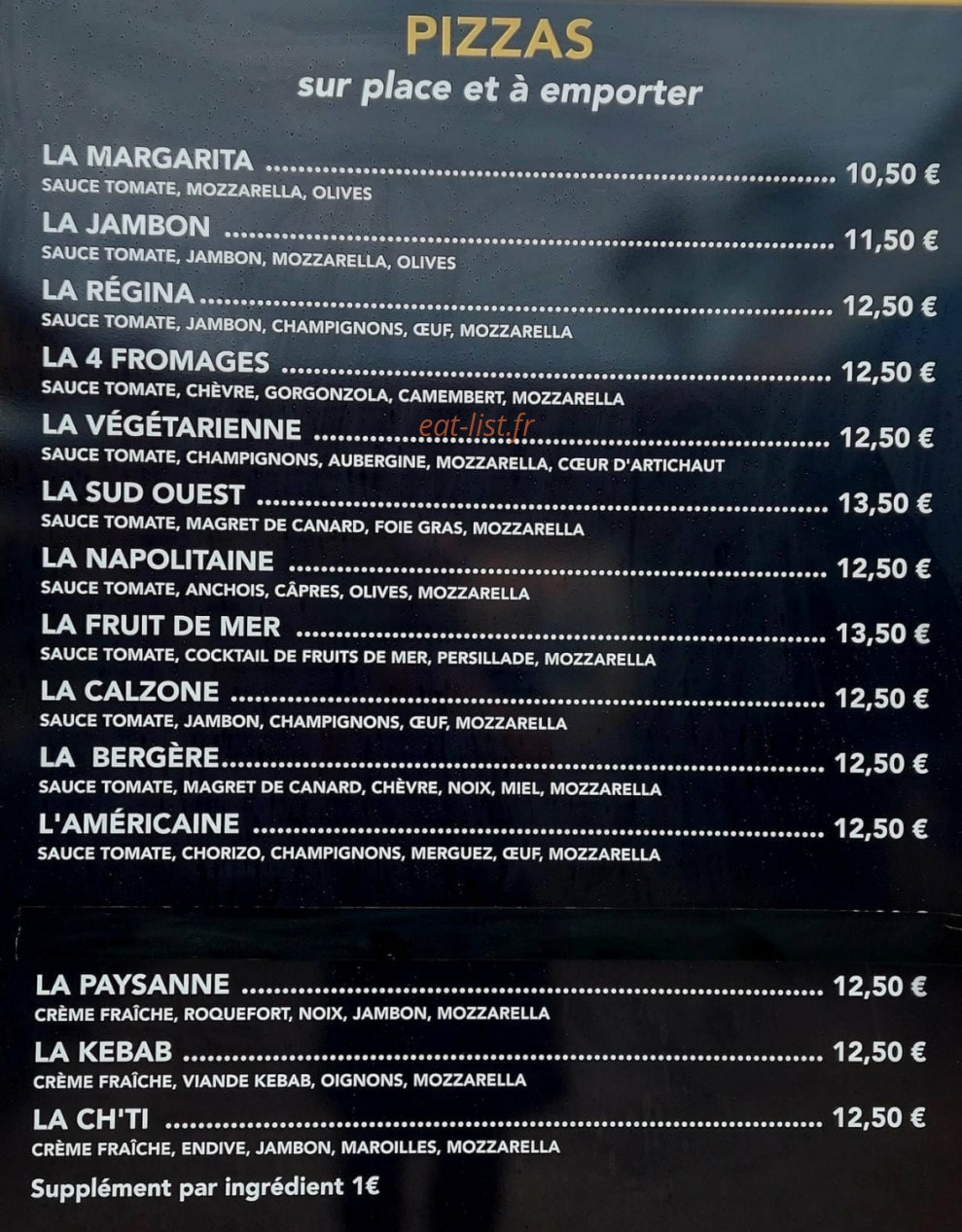 Chez Katia et Jean-Pierre — carte page 1