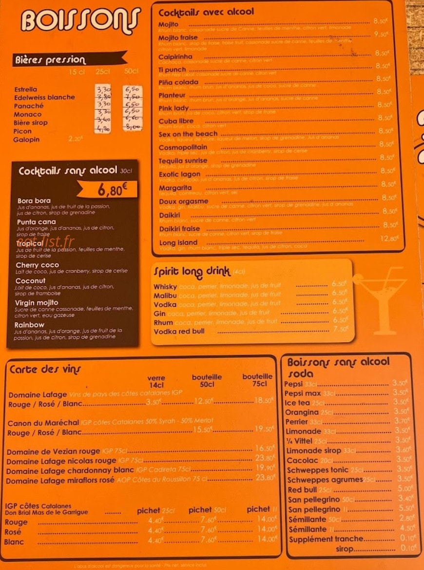 L'athéna — carte page 2