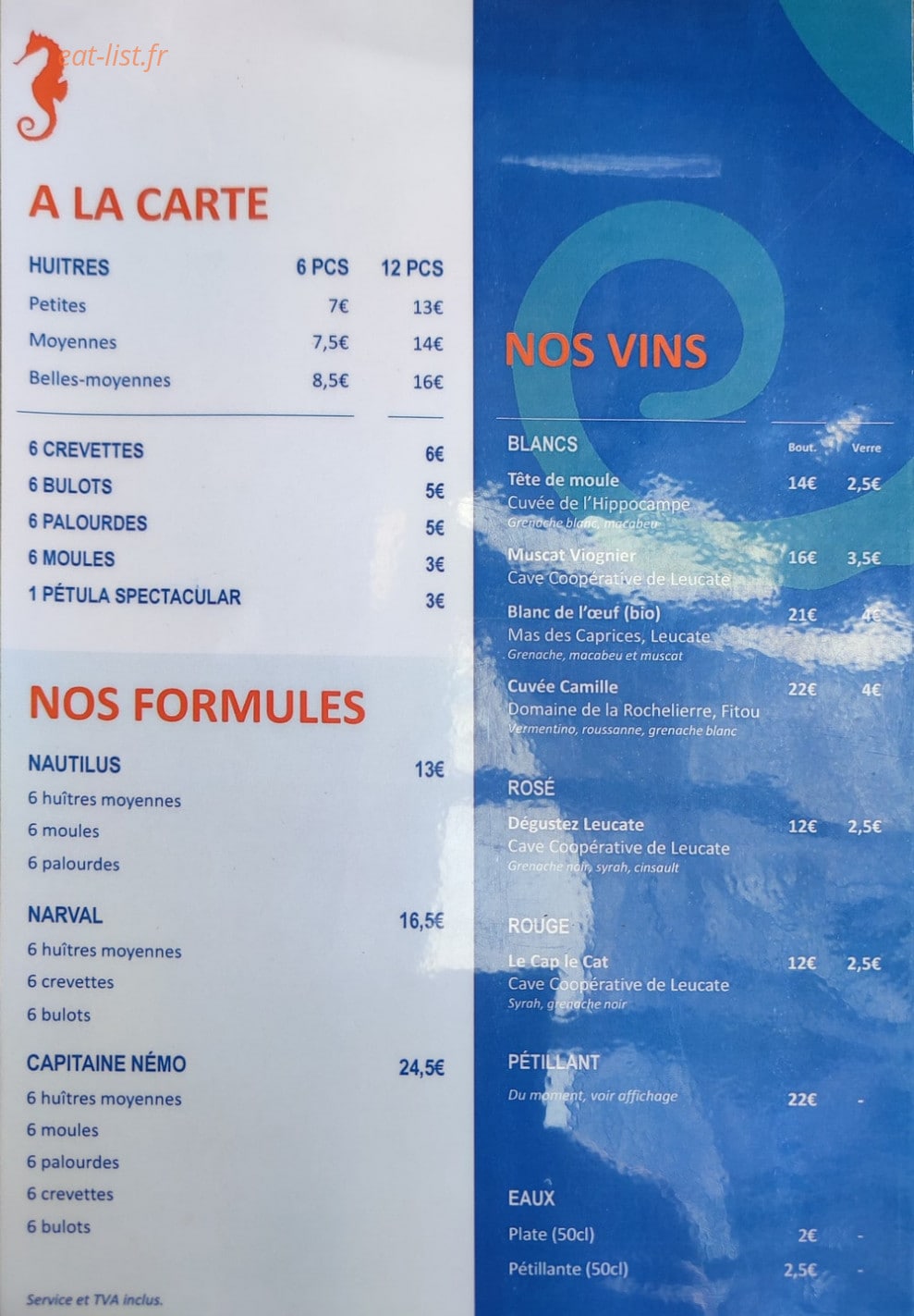 L'Hippocampe — carte page 1