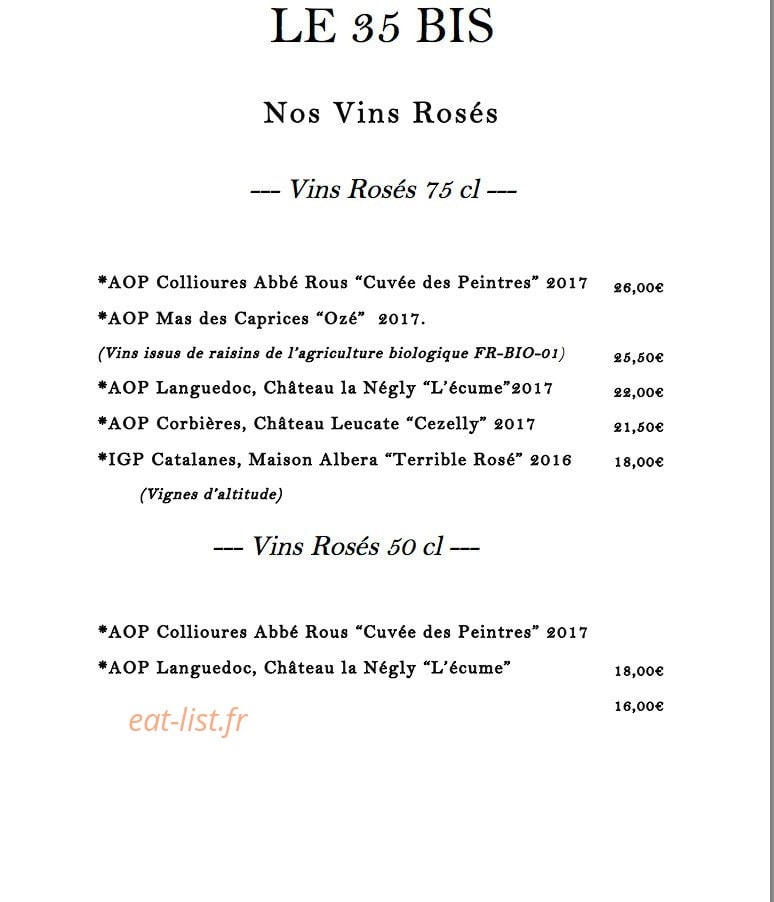 Le 35 bis — carte page 9