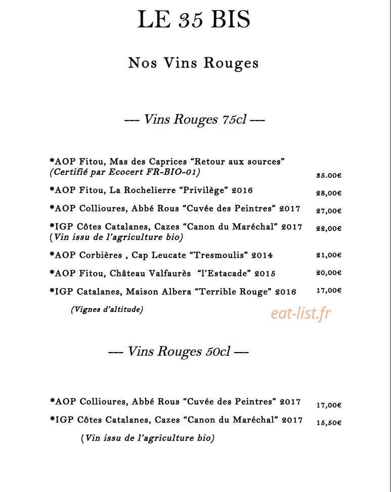 Le 35 bis — carte page 8